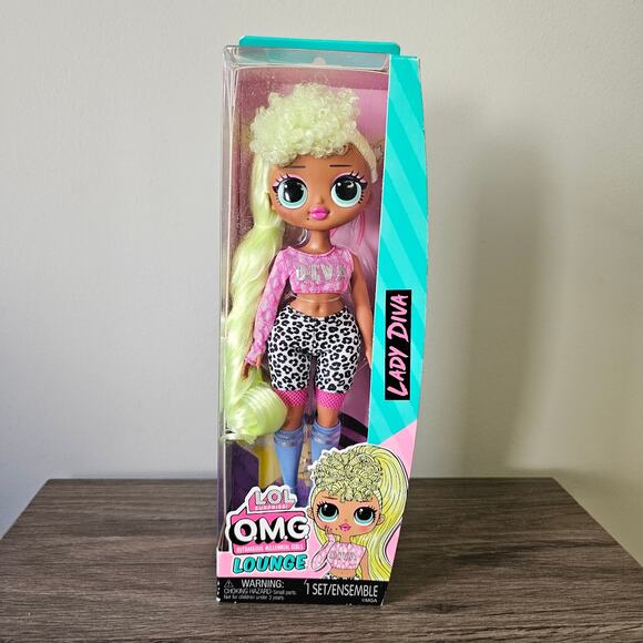 OMG LOL SURPRISE! Bundle Lounge Collection Lady Diva Neonlicious Royal Bee NWT - Picture 4 of 9